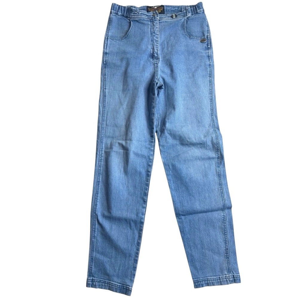Vintage Harley-Davidson Women’s Light Wash Jeans‎ Size 10 Made in Hong Kong